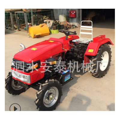 單缸四輪農(nóng)用旋耕機(jī) 柴油30馬力輪式拖拉機(jī) 低矮迷你型四輪拖拉機(jī)