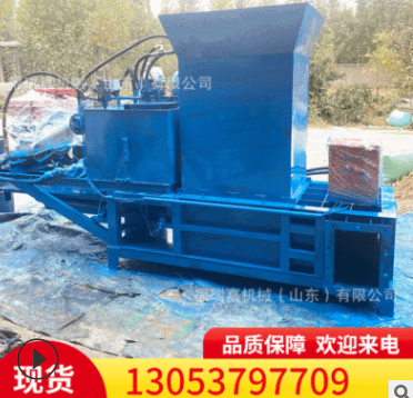 農作物秸稈壓縮套袋機花生秧打包裝袋機 青儲玉米秸稈壓塊打包機