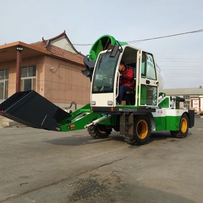 自動攪拌車 山東魯樽鏟料攪拌運輸車 山東萊州上料攪拌車