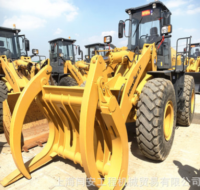 二手龍工LG855N夾木機 龍工LG855裝載機 出口外貿