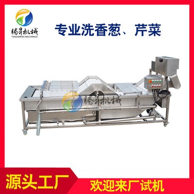 現(xiàn)貨供應(yīng) 大型香蔥芹菜清洗機 洗蔥機 大蔥清洗設(shè)備 可定制