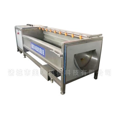 馬鈴薯毛輥清洗機 芋頭毛輥清洗機 毛輥去泥清洗機廠家批發