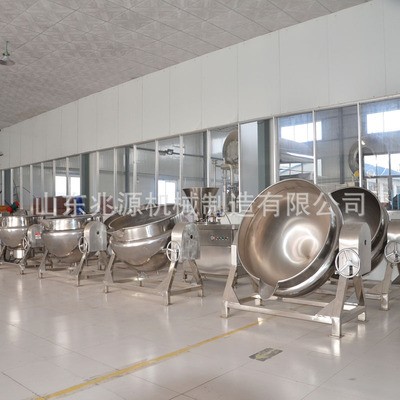 蓮蓉餡料炒鍋 月餅餡料炒鍋 中小型炒菜炒鍋 燃?xì)庑⌒蛫A層鍋