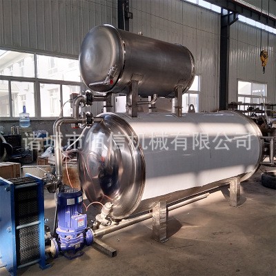 廠家供應(yīng) 不銹鋼高溫殺菌鍋肉類豆制品全自動殺菌鍋 電加熱殺菌鍋