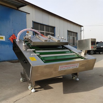 供應全自動連續真空包裝機 酸筍滾動真空機 蒜米真空包裝封口機