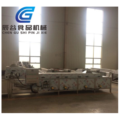 全自動連續式軟包裝巴氏殺菌機 醬腌菜低溫殺菌流水線 辰谷機械