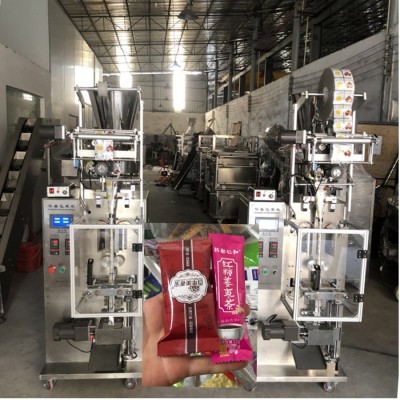 酵素包裝機，小齒切口長條背封包裝機HS240BK