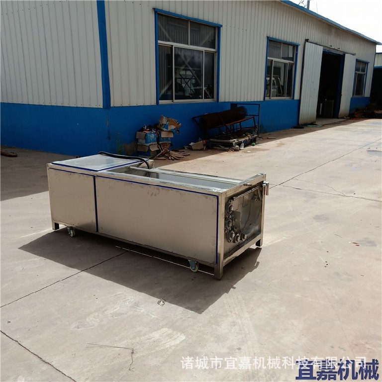 不銹鋼毛棍刷清洗機土豆紅薯蓮藕胡蘿卜薺菜脫皮去皮清洗泥沙設備