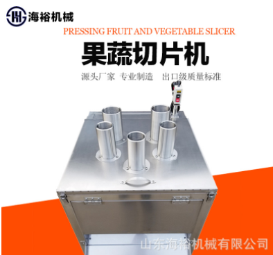 不銹鋼蘋果切片機 高速果蔬脆片切片設備 商用西紅柿檸檬切片機械