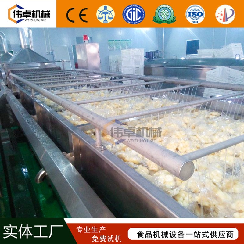 袋裝咸菜巴氏殺菌生產(chǎn)線 水果罐頭巴氏殺菌機(jī) 蔬菜殺青機(jī)