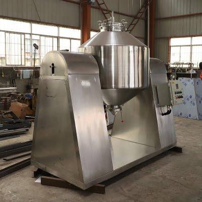雙錐高速混合機廠家飼料干粉混料機不銹鋼雙錐真空回轉(zhuǎn)攪拌混合機