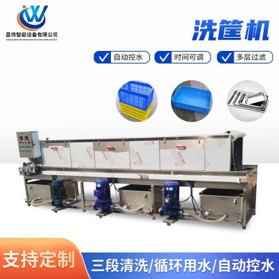 廠家現(xiàn)貨噴淋周轉(zhuǎn)筐清洗設(shè)備 工業(yè)清洗機(jī)多功能果蔬菜清洗機(jī)