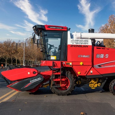 收割干凈 不跑糧的收割機 中聯收獲4LZ-9B谷物聯合收割機