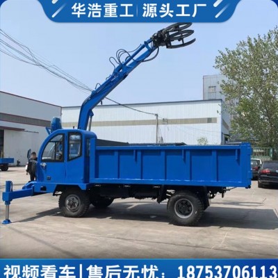 四不像隨車(chē)抓木機(jī) 農(nóng)用抓取運(yùn)輸抓木機(jī) 輪式自卸翻斗抓木機(jī)廠家
