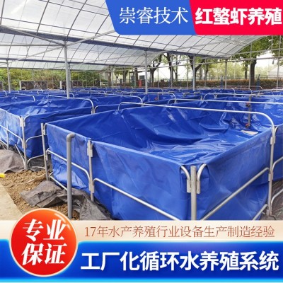 江蘇項(xiàng)目澳洲淡水龍蝦工廠化高密度水產(chǎn)養(yǎng)殖循環(huán)水系統(tǒng)