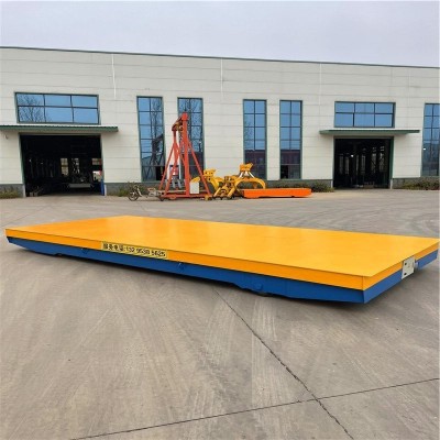 廠家定制搬運工具電動蓄電池平板車 工業重型低壓無軌轉向地平車