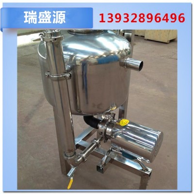 瑞盛源養(yǎng)殖設(shè)備 奶廳擠奶機配件304不銹鋼集乳罐 牛奶羊奶集乳罐