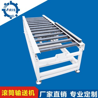 源頭廠家滾筒輸送線 物流輸送動力滾筒輸送機 箱包卸貨分揀滾筒線