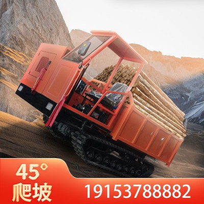 座駕式履帶運輸車農用山地爬坡王爬山全地形果園爬山虎運輸車