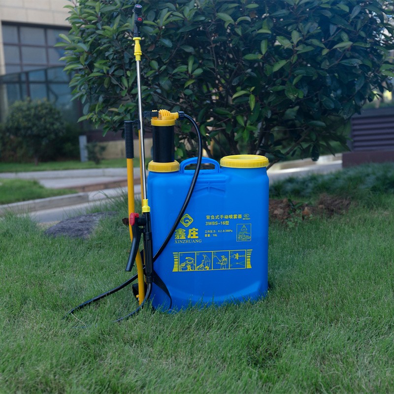 廠家直銷定做鋼單管雙管加厚手搖噴霧器 手壓式 新款手搖式噴霧器