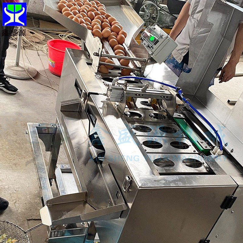 推薦雙排連續全自動敲蛋機 仿人工蛋清蛋黃分離機 小型烘焙打蛋機