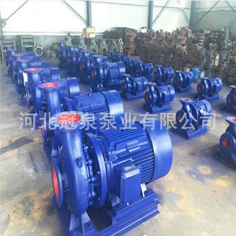 直銷ISW80-250（I）臥室高層增壓熱水循環式管道離心泵