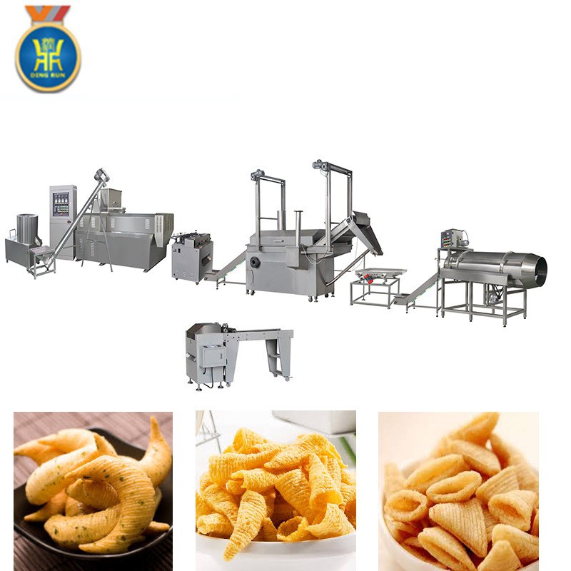 廠家多年生產(chǎn)銷售油炸食品設(shè)備全自動(dòng)鍋巴膨化機(jī)小米鍋巴生產(chǎn)線