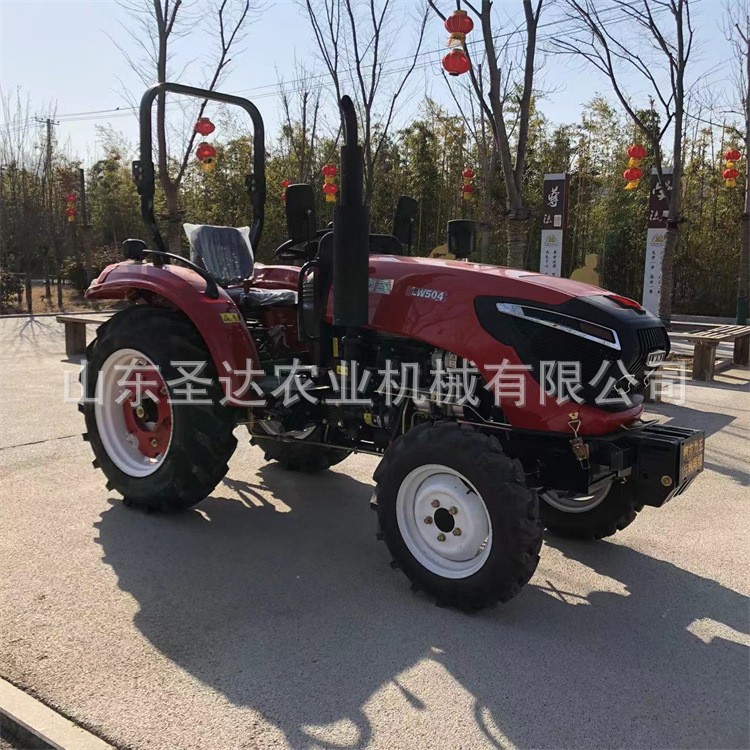 渦輪增壓水旱兩用打漿滅茬旋耕除草機 力王504農(nóng)用四驅(qū)多缸拖拉機
