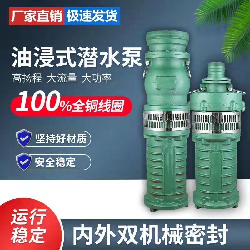 廠家直銷(xiāo)QY潛水泵專(zhuān)業(yè)QY40-16-3潛水泵深井潛水噴泉泵花園灌溉泵