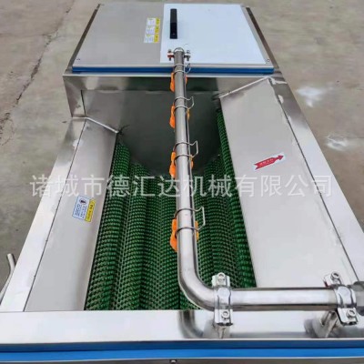 U型毛輥清洗機 豬頭豬蹄清洗機 毛輥清洗去皮機 九輥毛刷清洗機