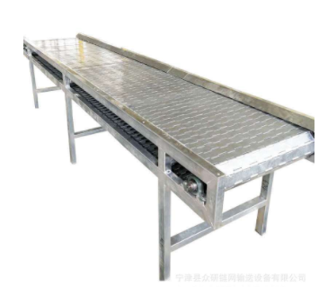 輸送機鏈板輸送設備產品分揀輸送線量大優惠制作精良尺寸可定制