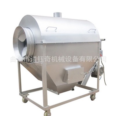 燃氣加熱炒花生機 臥式芝麻辣椒炒貨機 五香瓜子花生翻炒機