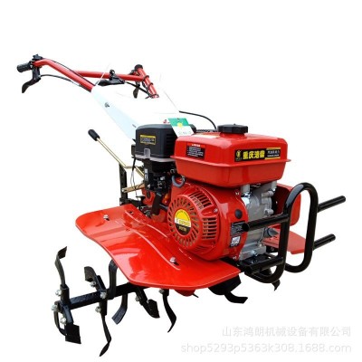 汽油兩驅開溝翻地機 長春農用除草旋耕機 小型犁地微耕機