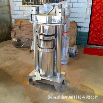 全自動核桃液壓榨油機 韓式液壓芝麻香油機 無需過濾大豆油壓榨機