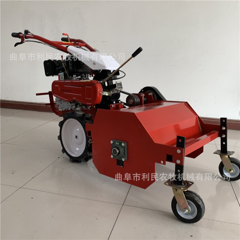 園林手扶式滅草機價格 葡萄園自走式荒草粉碎機 柴油前置割草機