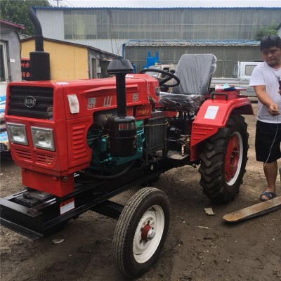 小單缸 農用四輪拖拉機 30馬力小型大棚松土犁地拖拉機