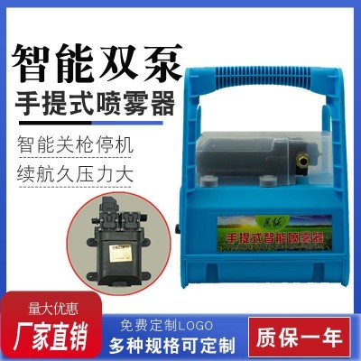 廠家直銷新款手提式農(nóng)用電動(dòng)智能噴霧器消毒機(jī)打藥機(jī)大功率泵頭