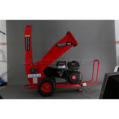 臥式樹枝粉碎機 單缸四沖程汽油機 農(nóng)作物秸稈綠化修剪殘枝處理