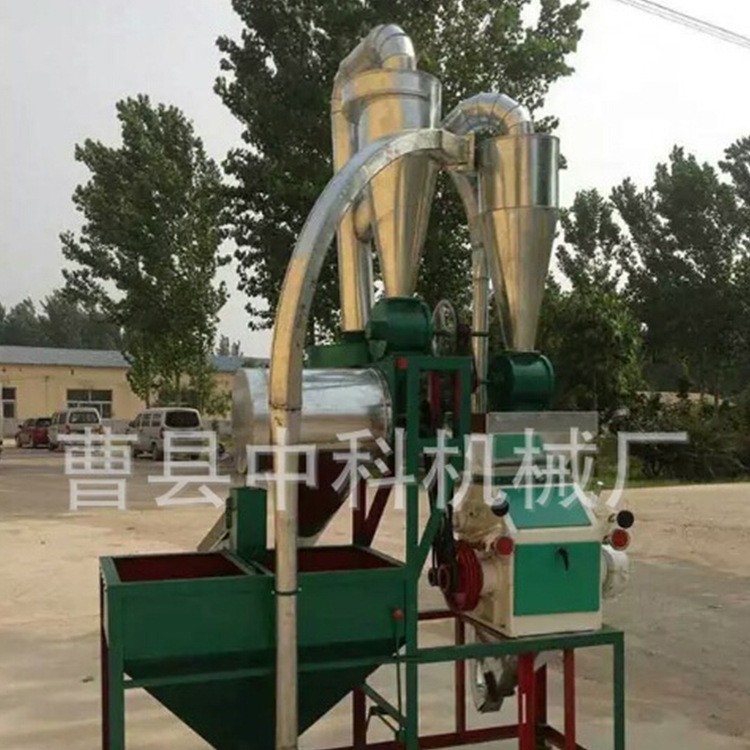 廠家直供新型全自動小麥磨面機(jī)皮芯分離面粉機(jī)械雜糧磨粉機(jī)