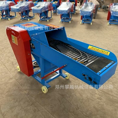 家用型牛羊飼料鍘草揉絲機 干濕兩用秸稈粉碎機 青儲牧草鍘揉機