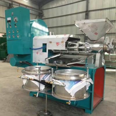 全自動(dòng)螺旋榨油機(jī)多少錢 菜籽花生芝麻大豆榨油機(jī)生產(chǎn)線