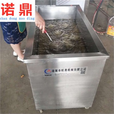 雞脖油炸機 小型電加熱油炸鍋 自動控溫 薯片油炸單機 諾鼎機械