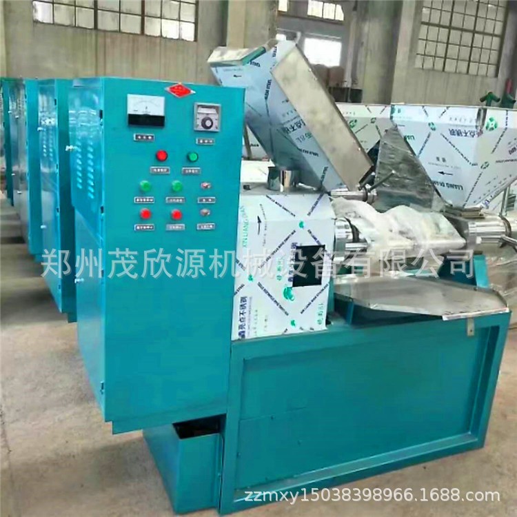 小型花生榨油機價格 螺旋式菜籽榨油機設備 油葵榨油機廠家