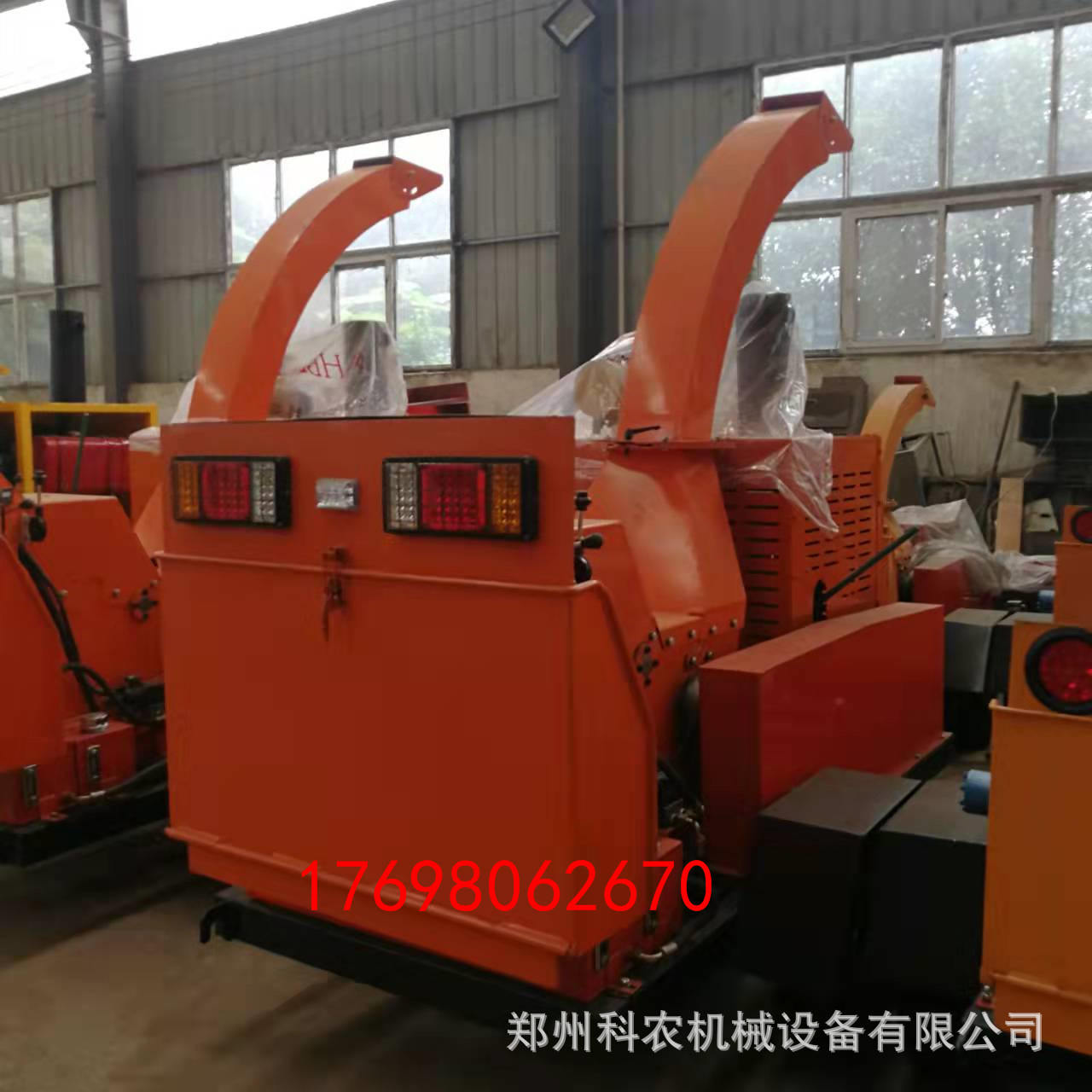 移動樹枝粉碎機