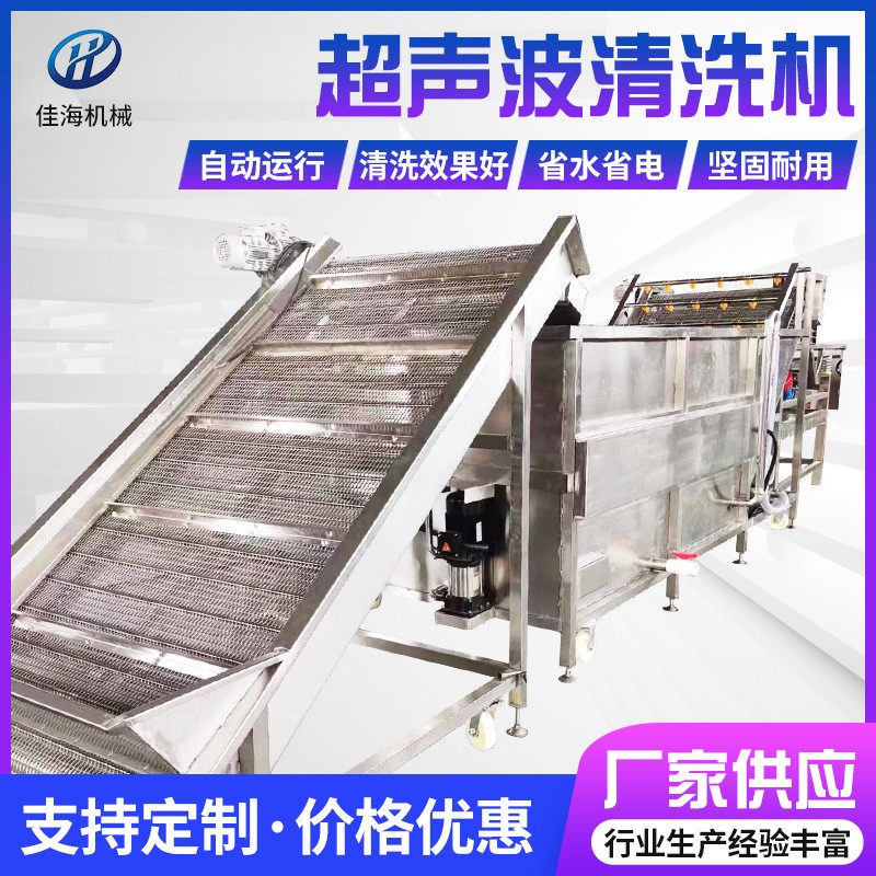 全自動果蔬超聲波清洗機 除污超聲波清洗設備 果蔬食品大型清洗機