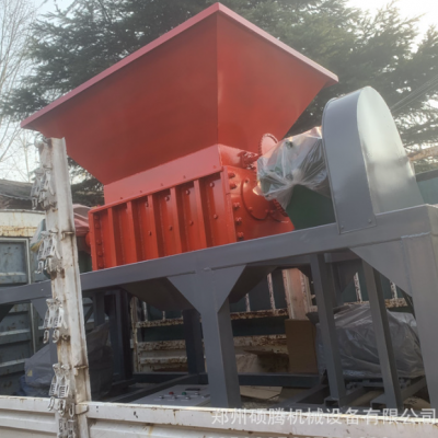 生物桔桿園林垃圾木材粉碎機(jī) 1000型樹根原木撕碎機(jī) 小型撕碎機(jī)