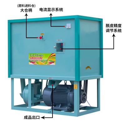 釀酒廠玉米去胚機脫胚機