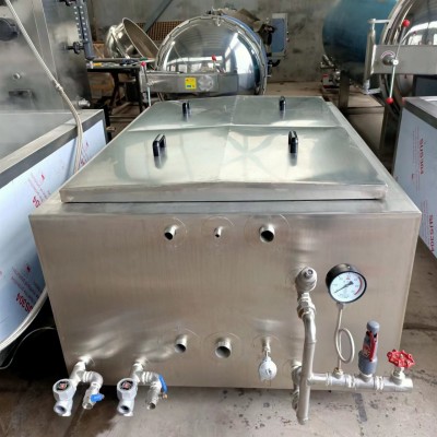 商用電加熱豬蹄豬頭肉鹵煮鍋方形蒸汽煮鍋燒雞鴨脖羊肉羊雜鹵煮鍋