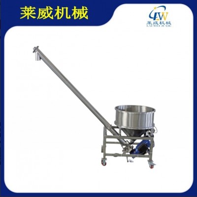 上海芝麻花生螺旋上料機 粉末顆粒蛟龍輸送機 管式螺旋給料機