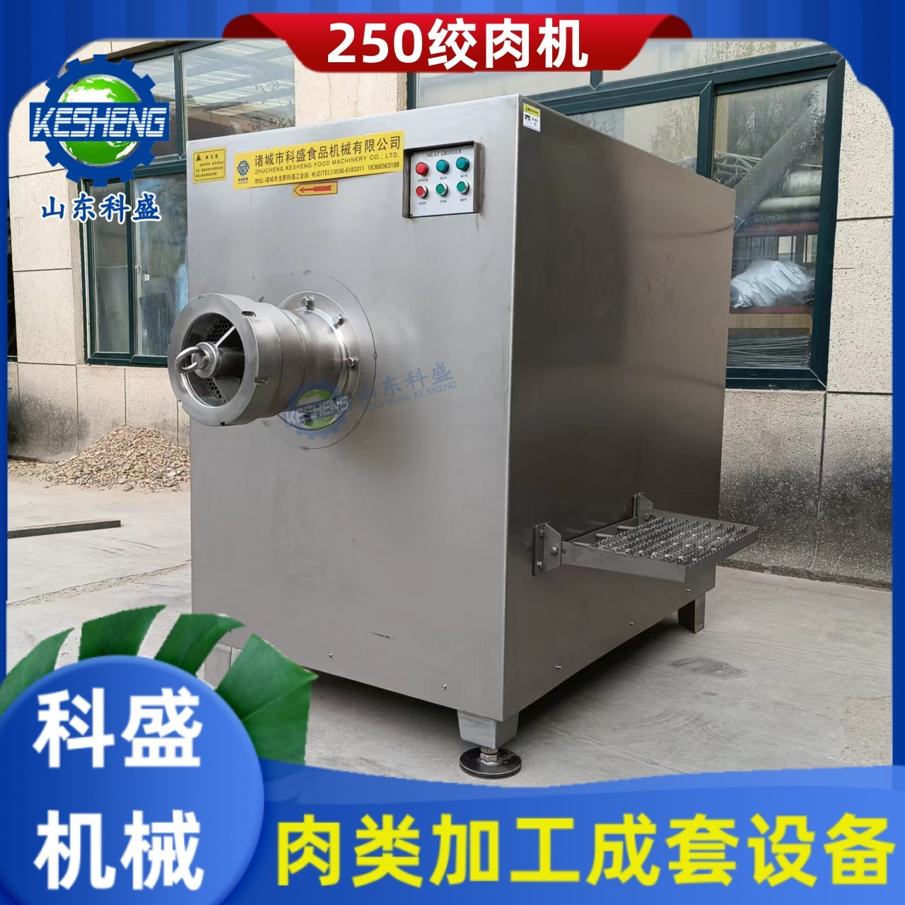 250絞肉機 商用牛肉餡絞碎機 雞架鴨架絞碎機 凍盤絞肉機